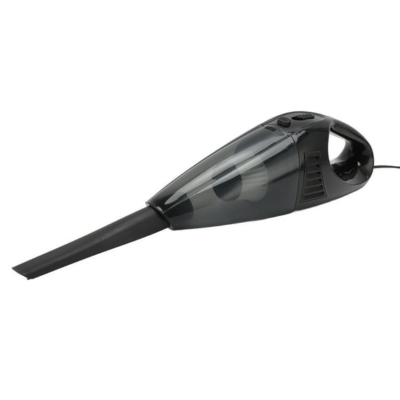 Electric Vacuum Cleaner, Easy To Use Strong Suction Sliding Button Long Nozzle Handheld Vacuum for 12V Cars for Household