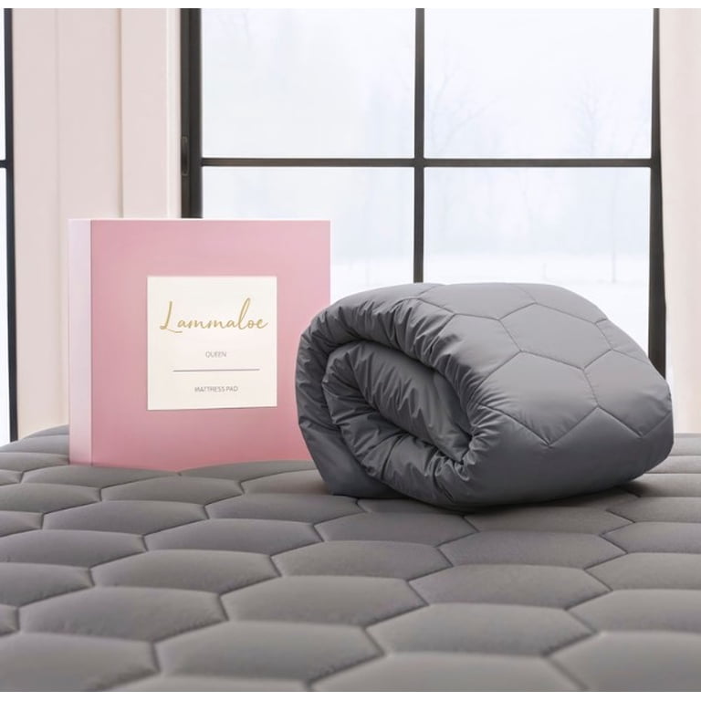Lammaloe King Quilted Waterproof Mattress Pad photo 1