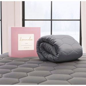 Lammaloe King Quilted Waterproof Mattress Pad