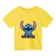 thumbnail image 5 of Camiseta de algodón con dibujos animados divertidos de Lilo Stitch para niños, ropa de manga corta con estampado Y2k, ropa de calle para bebés, 5 of 5