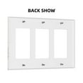 thumbnail image 2 of Hand Drawn Forest Switch Cover Decorative Wall Plate 3-Gang Standard Size, 2 of 5