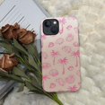 thumbnail image 4 of Funda DAIZAG para iPhone 14, diseño de palmera y concha rosa, 4 of 7