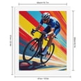 thumbnail image 2 of Paint By Numbers Kit for Adults Beginner - Cyclist Racing Vibrant Colors DIY Canvas Painting Kits for Adults, Frameless Paint By Number for Adults for Home Wall Decor 16x20 Inch, 2 of 7