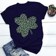 thumbnail image 2 of Aayomet St Patrick's Day Shirts For Women Womens Short Sleeve V Neck Dolman Tops with Side Shirring Loose Fit Shirts,Navy M, 2 of 5