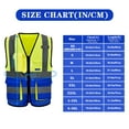 thumbnail image 3 of A-SAFETY 21 colors High Visibility Reflective Work Safety Vest（XS-8XL), 3 of 5