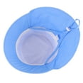 thumbnail image 6 of Penkiiy Baby Hats Bucket Hat Toddler Baby Summer Sun Protection Fashion Solid Color Outdoor Sun-hat Cute Sunscreen Hat Cap Sky Blue Hat for 1-3 Years, 6 of 9