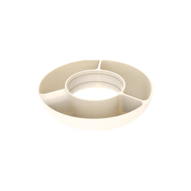 Cuenco portátil Yuarrent para refrigerios blanco 3 fotogramas