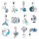thumbnail image 2 of Pandora luz azul 925 plata chapado pulsera con cuentas diy accesorios de pulsera, 2 of 4