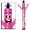 Pink-6FT, variant on Goodeny Tall Inflatable Tube Man Ice Cream Wacky Wavy Dancing Guy, 6 ft