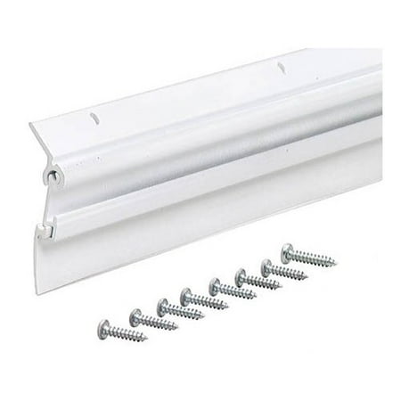 M-D Products 07179 36" White Flex-O-Matic Automatic Door Sweep
