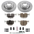 thumbnail image 3 of PowerStop Rear Z26 Street Warrior Carbon-Fiber Ceramic Brake Pad and Drilled and Slotted Rotor Kit Fits: BMW Select Models K5729-26, 3 of 9