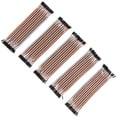 thumbnail image 4 of Eigraketly Cable multicolor a de 20cm/7,86 pulgadas, 5 uds., Cable de puente de placa de pruebas a de 40 pines, Kit de Cable de Medidores de medidas dimensionales Eigraketly TO002947-00, 4 of 6