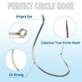 thumbnail image 2 of OROOTL 120pcs Surf Fishing Pompano Rigs Kit DIY Making Kit Fishing Rig Floats Foam with Hooks Swivels, 2 of 9