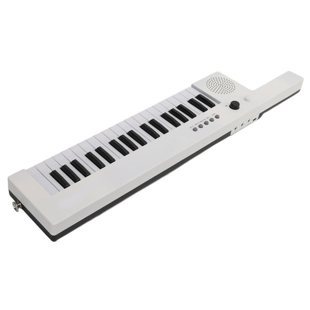 37 Key Portable Keyboard Piano with 32 Note Polyphony, Stereo, Lithium Battery, and Multifunctional Keys for Education and Music Practice