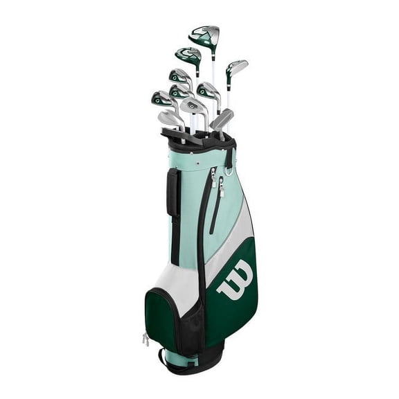 Wilson Golf Profile SGI Teal Women's Golf Complete Set w/ Cart Bag