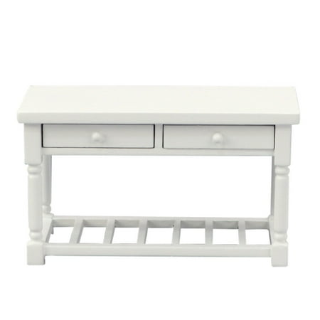 

1pc Mini Table Model Mini Wood Desk Mini Furniture Mini Desk Model Home Decor