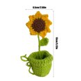 thumbnail image 3 of ¡Descuentos Especiales!, Funda protectora tejida para patas de mesa con forma de girasol y cuerda de contracción Un mueble alegre y práctico Akmoler, 3 of 8