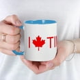 thumbnail image 5 of CafePress - I Love Timbits Mug - 11 oz Ceramic Mug - Novelty Coffee Tea Cup, 5 of 6