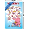 thumbnail image 3 of Gloomy Bear - Knee To The Face Wall Poster with Pushpins, 22.375" x 34", 3 of 5