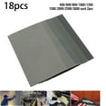 thumbnail image 1 of 18PCS 75*140mm Wet And Dry Sand Paper Polishing 400-3000grit, 1 of 7