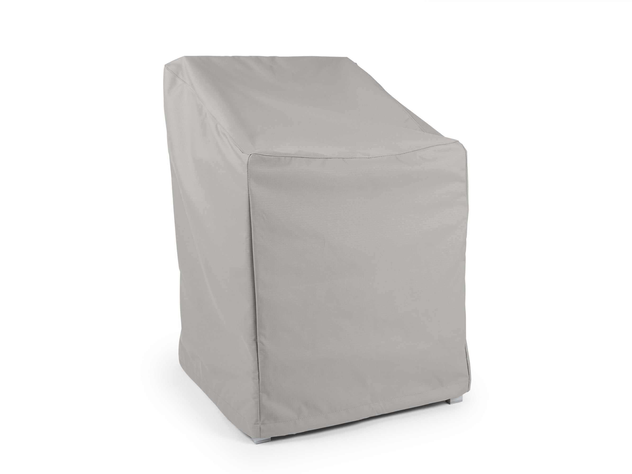 Weather Resistant Heavy-Duty Polyester Seating and Chair Covers-Ripstop Tan Covermates Outdoor Chair Cover Drawcord Hem 