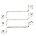 thumbnail image 4 of WorkPro Set tournevis Offset -3 pièces,Phillips, carré, hexagone, 4 of 7