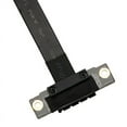 thumbnail image 5 of 2X Cable Vertical PCIE X1 Cable de Extensión PCIe 3.0 X1 Una X1 de ángulo Recto de 90 Grados Dual 8Gbps PCI Express 1X Tarjeta Vertical 20cm, 5 of 5