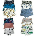 thumbnail image 5 of B&Q 12-Pack Toddler Boys Cotton Boxer Briefs - Sizes 4T-8T | Stylish and High-Quality Selection, 5 of 5