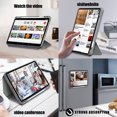 thumbnail image 5 of Allytech iPad Air 5 4 Case,[Supports Pencil 2nd Gen Charging] Slim Auto Sleep Wake Multi Angle Stand Smart Shell Shockproof Case Cover for Apple iPad Air 5th 4th Generation 10.9", BlackDarkblue, 5 of 5