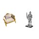 thumbnail image 1 of Escultura De Estatua De Caballero En Miniatura De Madera Con Sofá, Adorno De Mesa Vintage Creativo Para Casa De Muñecas, Juguetes De Bricolaje, Escena De Vida, Entrada, Estantería,, 1 of 8