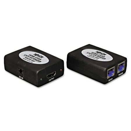Tripp Lite HDMI Over Dual Cat5/Cat6 Audio Video Extender Kit 1920x1200 150 Tripp Lite HDMI Over Dual Cat5/Cat6 Audio Video Extender Kit 1920x1200 150
