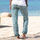 thumbnail image 3 of WILLBEST Pantalones Casuales para Mujer, Cómodos Pantalones Cortos con Cintura Elástica para Uso Diario, Estilo con Cordón Versátil para Primavera, Verano y Otoño. Extra Grande, 3 of 5