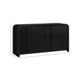 thumbnail image 3 of Meridian Furniture Fluted Black Oak Veneer Dresser, 3 of 13