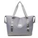 thumbnail image 1 of Bolsa de viaje,Bolsa de fin de semana,Bolsa de mano de lona impermeable para gimnasio,Bolsas de viaje para llevar durante la noche para mujeres con bolsillo húmedo en la manga del carrito,Bolsas de, 1 of 5