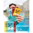 thumbnail image 2 of Run Gum Variety Pack Energy Gum 50mg Caffeine Taurine & B-Vitamins per Piece, 10 Pieces (Pack of 5), 2 of 13