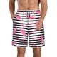 thumbnail image 1 of Fotbe Flamingos Trajes de Baño Estampados para Hombre, Shorts de Verano de Secado Rápido, Ropa de Playa, Bañadores-XX-Large, 1 of 6
