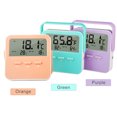 thumbnail image 2 of High & Low Temperature Alarms Thermometer Indoor Thermometer with High and Low Alarm Digital Fridge Thermometer with Large LCD Display, 2 of 7