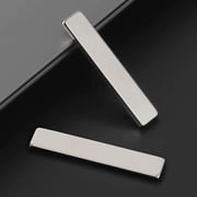 Spencer 10PCS Strong Rare Earth Neodymium Magnets Heavy Duty Bar Magnets Powerful Permanent Rectangular Magnets - 50 x 10 x 3 mm