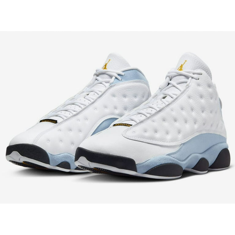 Free Shipping! Nike Air Jordan 13 Retro White/Yellow Ochre