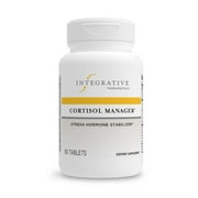 Integrative Therapeutics Cortisol Manager - with Ashwagandha, L-Theanine - Reduces Stress to Support Restful Sleep* - Supports Adrenal Health* - 90 Count