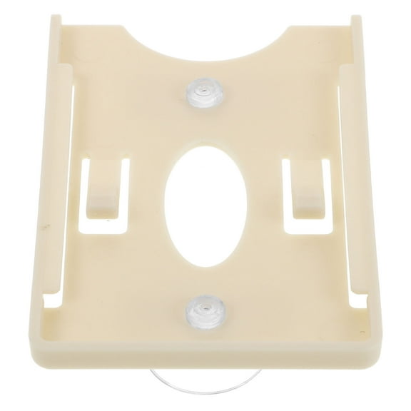 Pretyzoom Toll Pass Holder Plastic White With Suction Cup For Vehicle Management 1Set