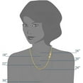 thumbnail image 2 of 14k SOLID Yellow or White Gold 1.5mm Shiny Diamond Cut Cable Link Chain Necklace for Pendants and Charms with Lobster-Claw Clasp (16", 18", 20", 22", 24" or 30 inch), 2 of 3