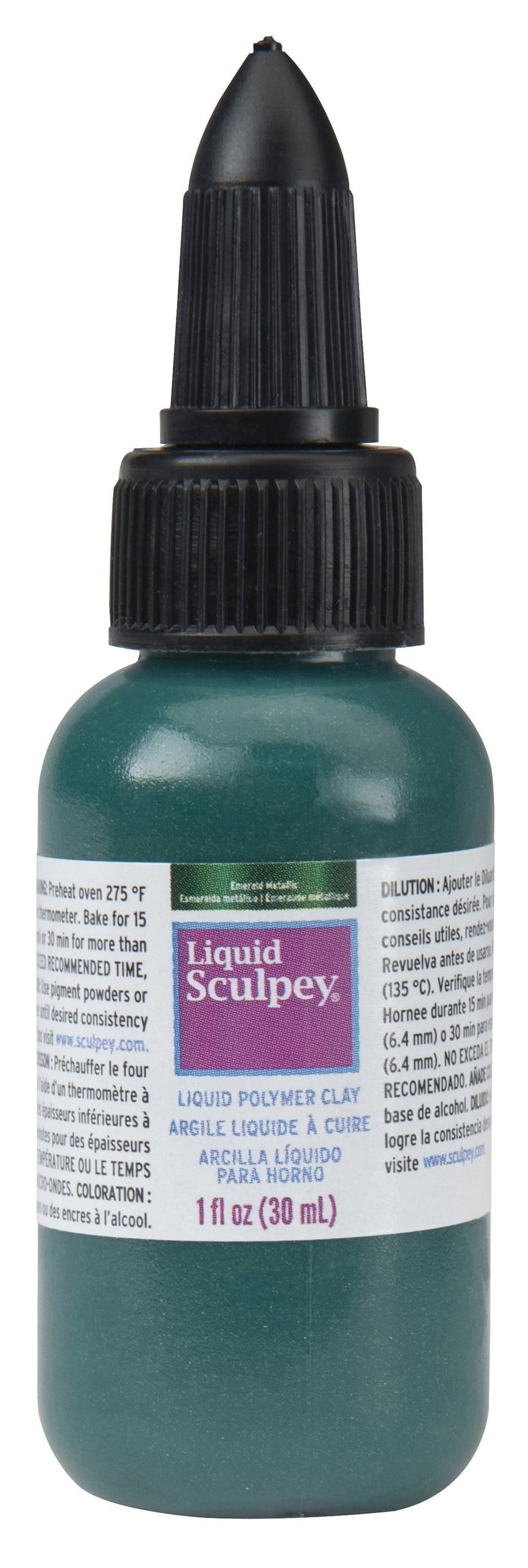 Sculpey Liquid Polymer Clay, Black, 59 Ml, Bakeable, Mixing and Forming  Medium for All Polymer Clay Crafts, Jewelry Making Medium 