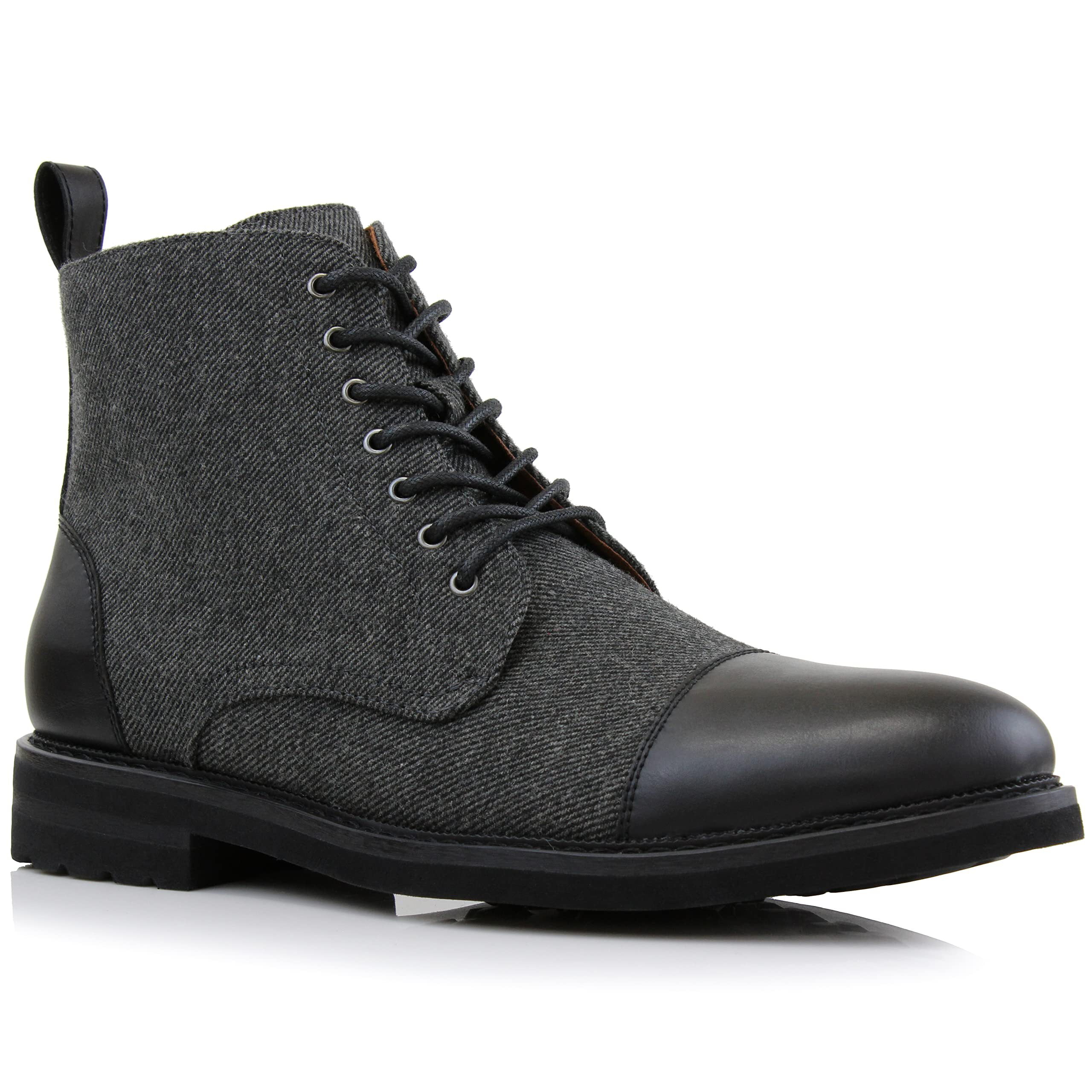 Polar Fox Mitch MPX808576 Mens Casual Cap Toe Boot Combat 