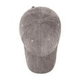 thumbnail image 4 of Hauaitttt Corduroy Baseball Cap for Men and Women Stylish Casual Sun Hat Versatile Soft Texture Sunshade Cap Cape Cod Winter Hat Low Hats Outdoor Hats Polyester Hat Gaming Hat G35 Hat Hat Storage for, 4 of 7