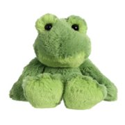 AURORA WORLD Aurora 8 in. Adorable Mini Flopsie Fernando Frog Playful Ease Timeless Companions Stuffed Animal Toy, Green