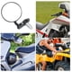 thumbnail image 5 of 2 piezas 22 mm accesorios de motocicleta manillar modificado espejo retrovisor reflector vehículo eléctrico manillar modificado espejo de marcha atrás (negro), 5 of 8