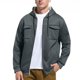 thumbnail image 4 of mfyjkho Camisetas Sin Mangas Para Hombre, Abrigo De Polar De Color Liso Con Capucha, Manga Larga, Bolsillo Y Cordón Ajustable Para Hombre Tops Casuales Para Mujer L, 4 of 8