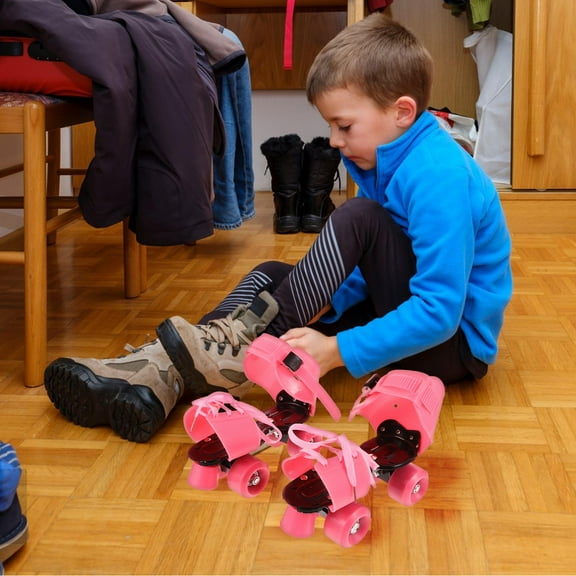 RENACLIPY Adjustable Roller Skates for Kids and Adults, Outdoor Sports Skating Shoes with Comfortable Fit