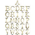 thumbnail image 4 of Pegatizas Pared Gold English Letters 3D Mirror Acrílico+Alfabeto Arte (N), 4 of 8